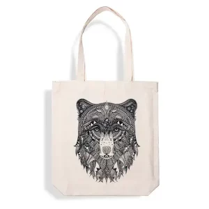 PaperRain Pocket Hemp Tote Bag