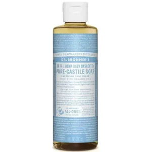 Dr Bronners Baby Unscented Castile 237ml
