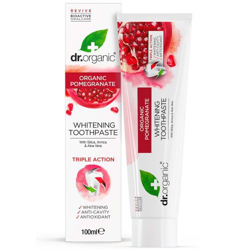 DrOrganic Toothpaste Pomegranate 100ml