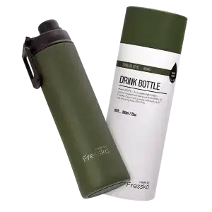 Fressko Move Drink Bottle Khaki 660ml