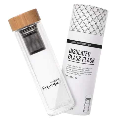 Fressko Glass Flask Lift 500ml