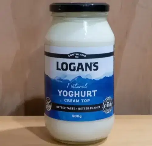 Logan's Yoghurt Cream Top 500g