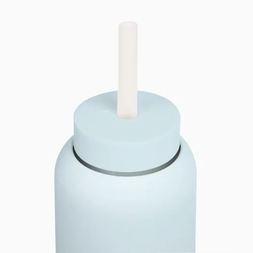 Bink Straw & Lid Glacier Long