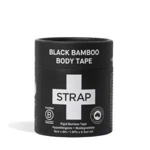 STRAP Black Bamboo Body Tape