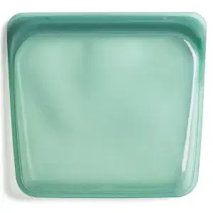 Stasher sandwich bag green
