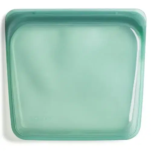 Stasher sandwich bag green