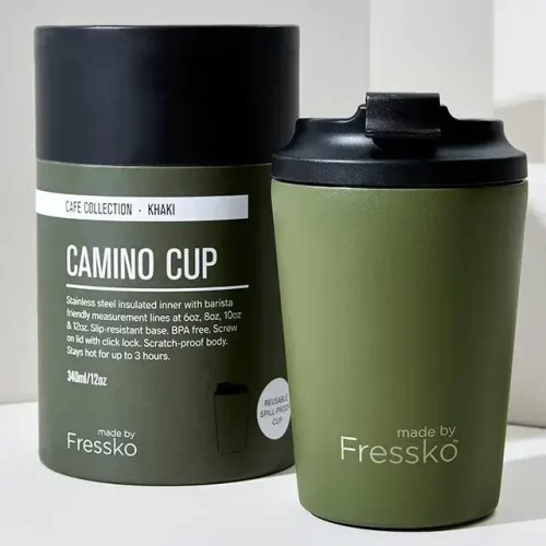 Fressko Camino Coffee Cup Khaki 340ml