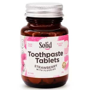 SolidOral Toothpaste Tablets Strawberry 60tbs