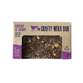 CraftyWekaBar Cacao Hemp 75g