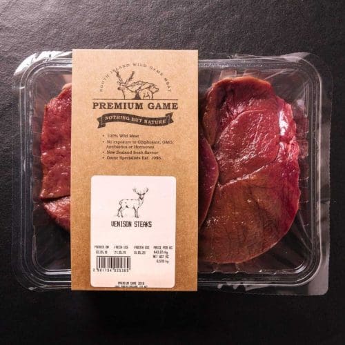 PremiumG Venison Steaks 500g