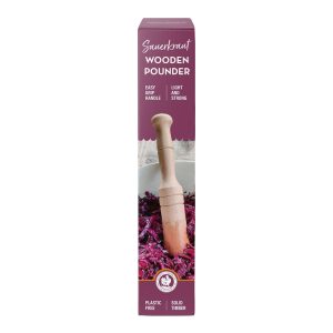 CountryTr Wooden Sauerkraut Pounder