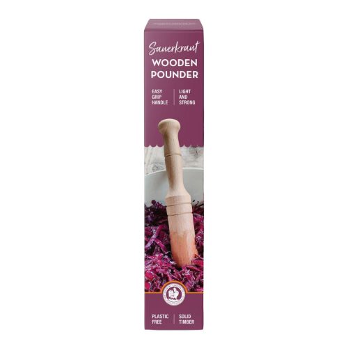 CountryTr Wooden Sauerkraut Pounder