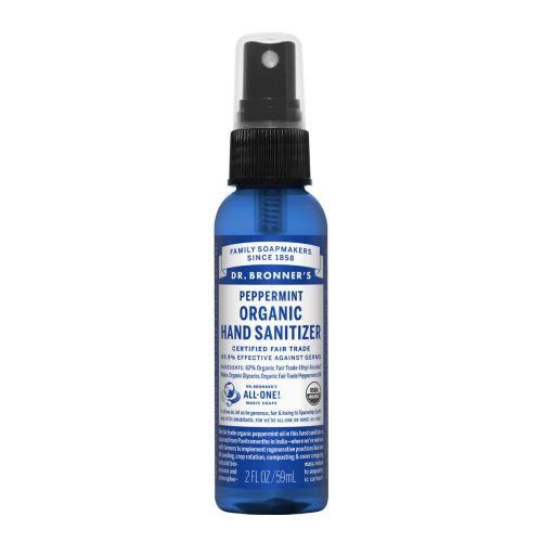 Dr Bronners Peppermint Hand Sanitiser 59ml