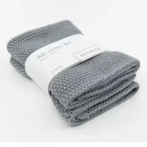 Ecovask Dishcloth Lite Steel 2pk