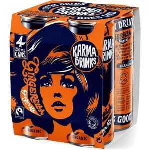Karma Gingerella Can 4pk 250ml