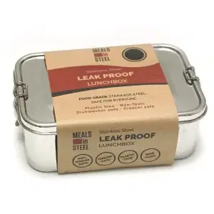 Meals In Steel Large Rectangular Leakproof Box