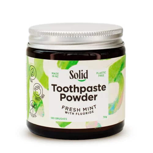 SolidOral Toothpowder Mint 70g