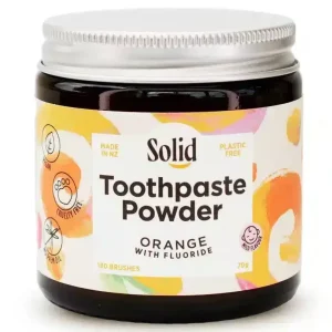 SolidOral Toothpowder Orange 70g