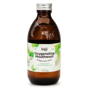 SolidOral Mouthwash Oxygenating Mint 250ml