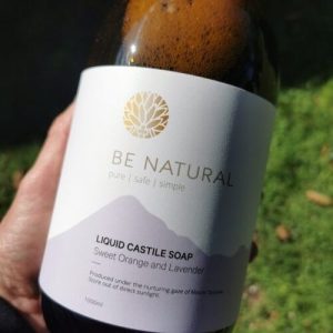 Be Natural Castile Soap Orange Lavender 1L