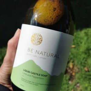 Be Natural Castile Soap Lime Peppermint 1L