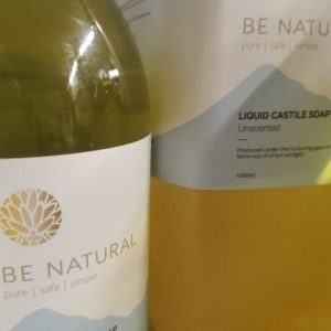 Be Natural Castile Soap Unscented 1L