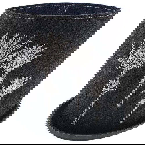 Ecofelt Jo Luping Grow Bag Dark Grey Nikau White
