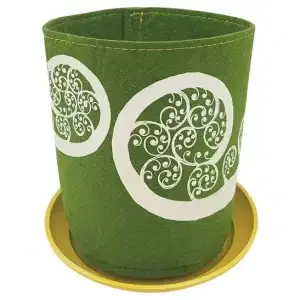 Ecofelt Jo Luping Grow Bag Light Green Fern Frond White