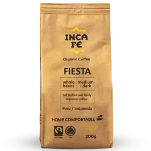 IncaFe Fiesta Whole Beans 200g