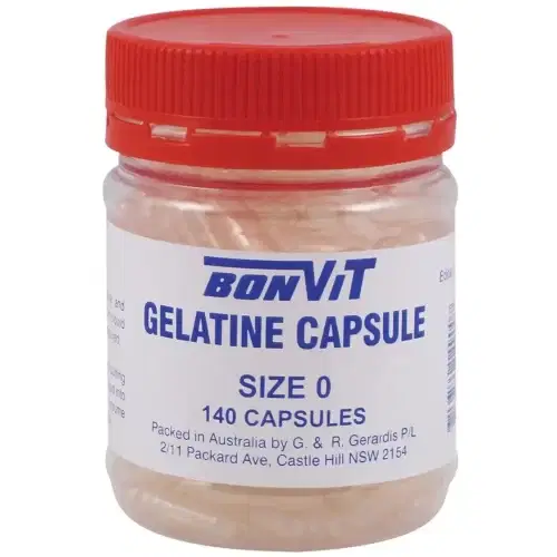 Bonvit Gelatine Capsules 140cp