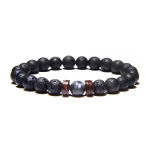 Nudi Point Bracelet Lava Labradorite