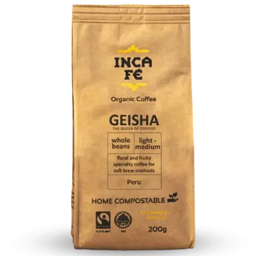 IncaFe Geisha Whole Beans 200g
