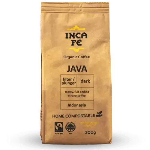 IncaFe Java Filter/Plunger Coffee 200g