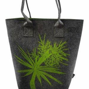 Ecofelt Jo Luping Shoulder Tote Ti Kouka Green/Grey