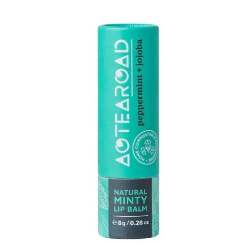 AoteaRoad Lip Balm Peppermint Jojoba 8g