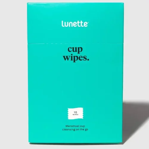 Lunette Menstrual Cup Wipe 10pk