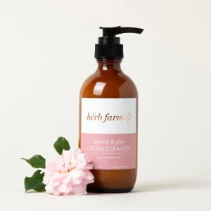 HerbFarm Nourish Glow Softening Rose Cream Cleanser 200ml