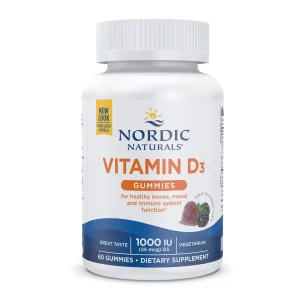 Nordic Gummies Vitamin D3 Wild Berry 60tb