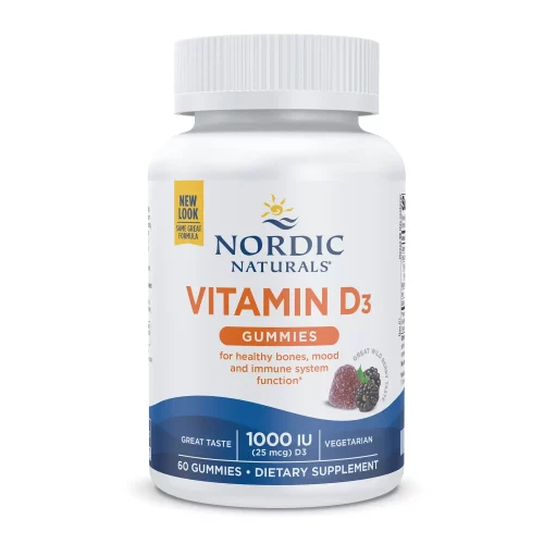 Nordic Gummies Vitamin D3 Wild Berry 60tb