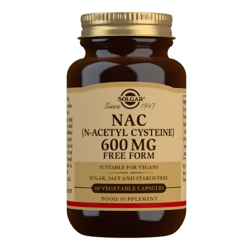 Solgar1 N-Acetyl L-Cysteine NAC 600mg 60cp