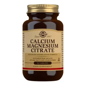 Solgar1 Calcium Magnesium Citrate 50tb