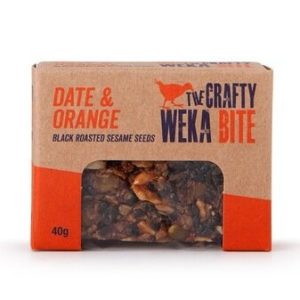 CraftyWekaBar Date Orange Bites 40g