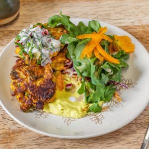 Cafe Corn Fritters
