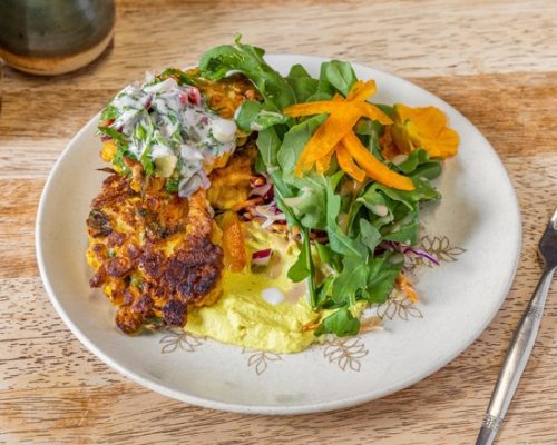 Cafe Corn Fritters