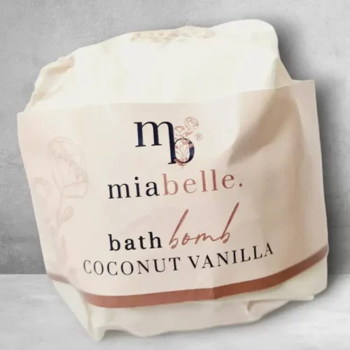 MiaBelle Bath Bomb Coconut Vanilla 115g