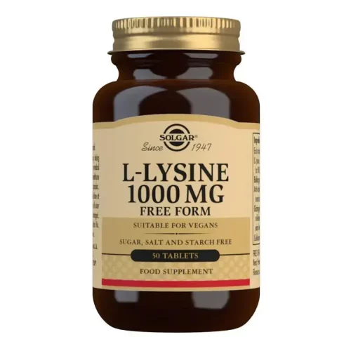 Solgar1 L-Lysine 1000mg 50cp