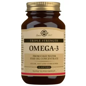 Solgar1 Triple Strength Omega 3 Fish Oil 100sg