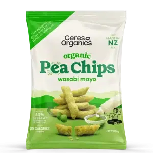 Ceres Pea Chips Wasabi 100g