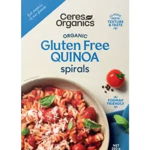Ceres Quinoa Rice Pasta Spirals 250g
