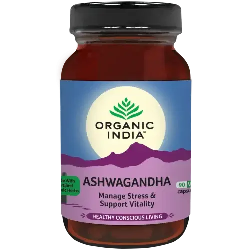 OrganicIndia Ashwagandha 90cp